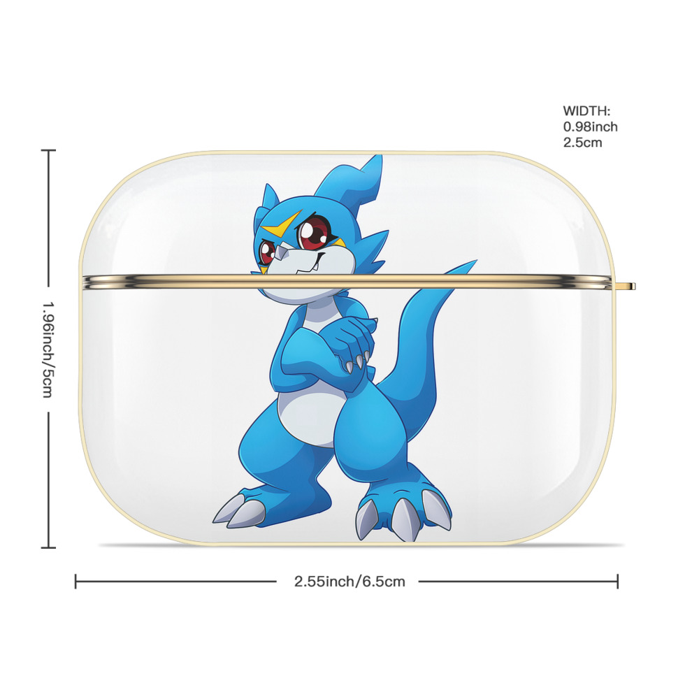 Digimon デジタルモンスター/デジモン 【AirPods Pro用】ハードシェル保護ケース｜耐衝撃・防指紋・カラビナ付き商品仕様
