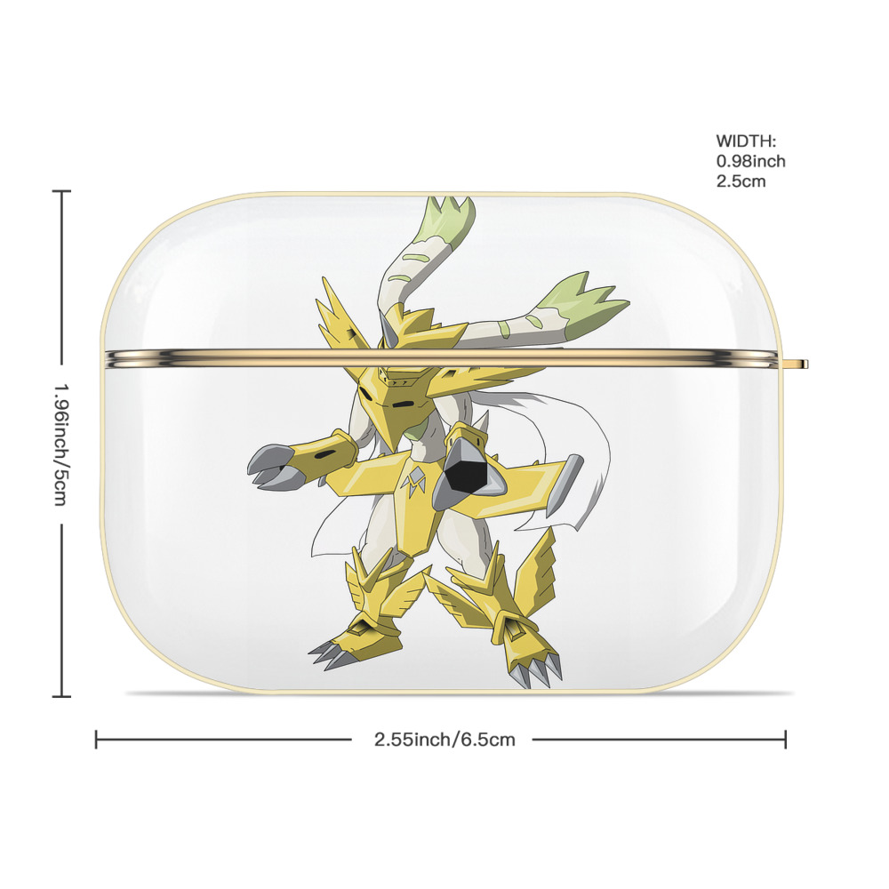 Digimon デジタルモンスター/デジモン 【AirPods Pro用】ハードシェル保護ケース｜耐衝撃・防指紋・カラビナ付き商品仕様