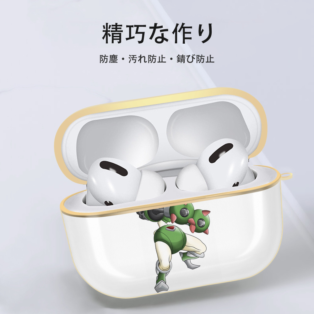 Digimon デジタルモンスター/デジモン 【AirPods Pro用】ハードシェル保護ケース｜耐衝撃・防指紋・カラビナ付き商品仕様