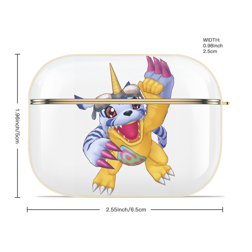 Digimon デジタルモンスター/デジモン 【AirPods Pro用】ハードシェル保護ケース｜耐衝撃・防指紋・カラビナ付き商品仕様