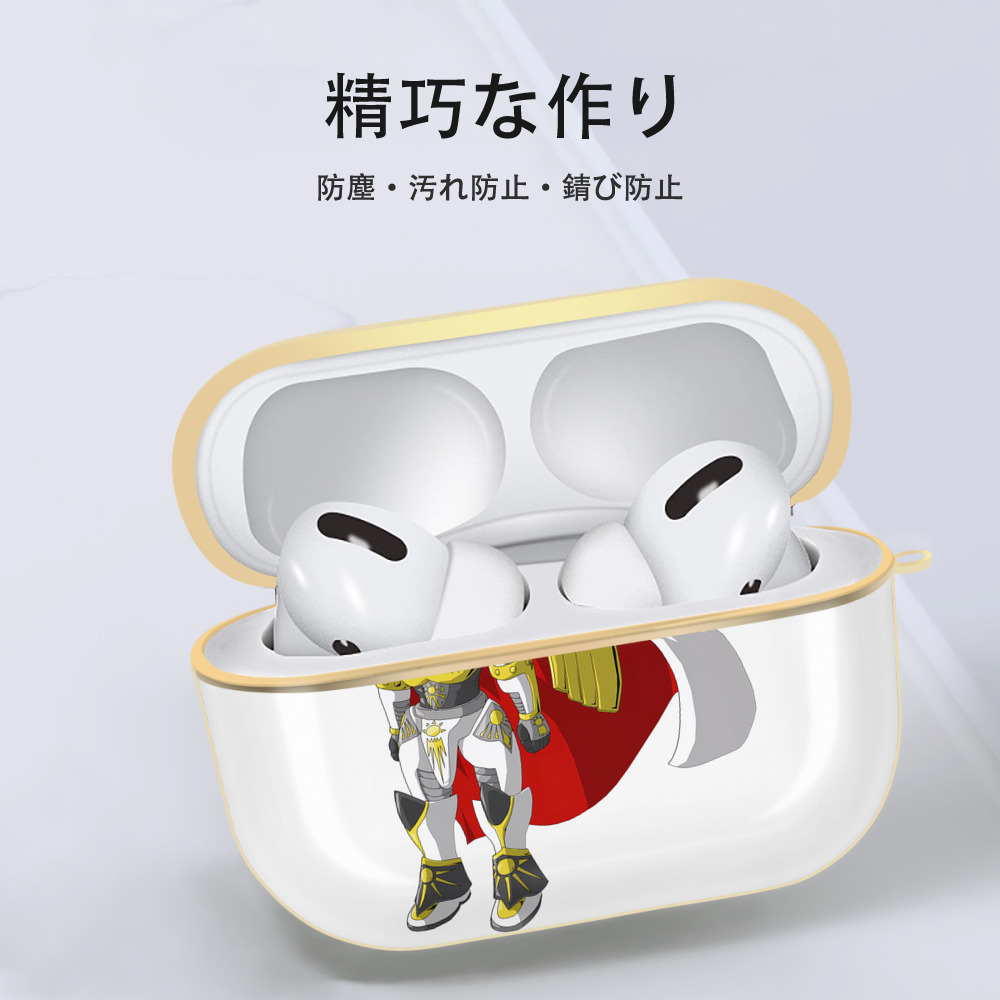 Digimon デジタルモンスター/デジモン 【AirPods Pro用】ハードシェル保護ケース｜耐衝撃・防指紋・カラビナ付き商品仕様