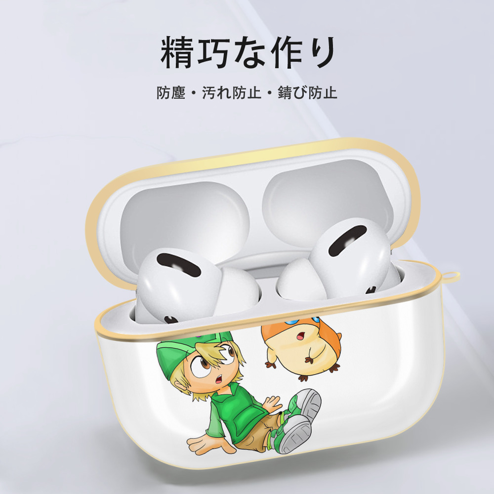 Digimon デジタルモンスター/デジモン 【AirPods Pro用】ハードシェル保護ケース｜耐衝撃・防指紋・カラビナ付き商品仕様