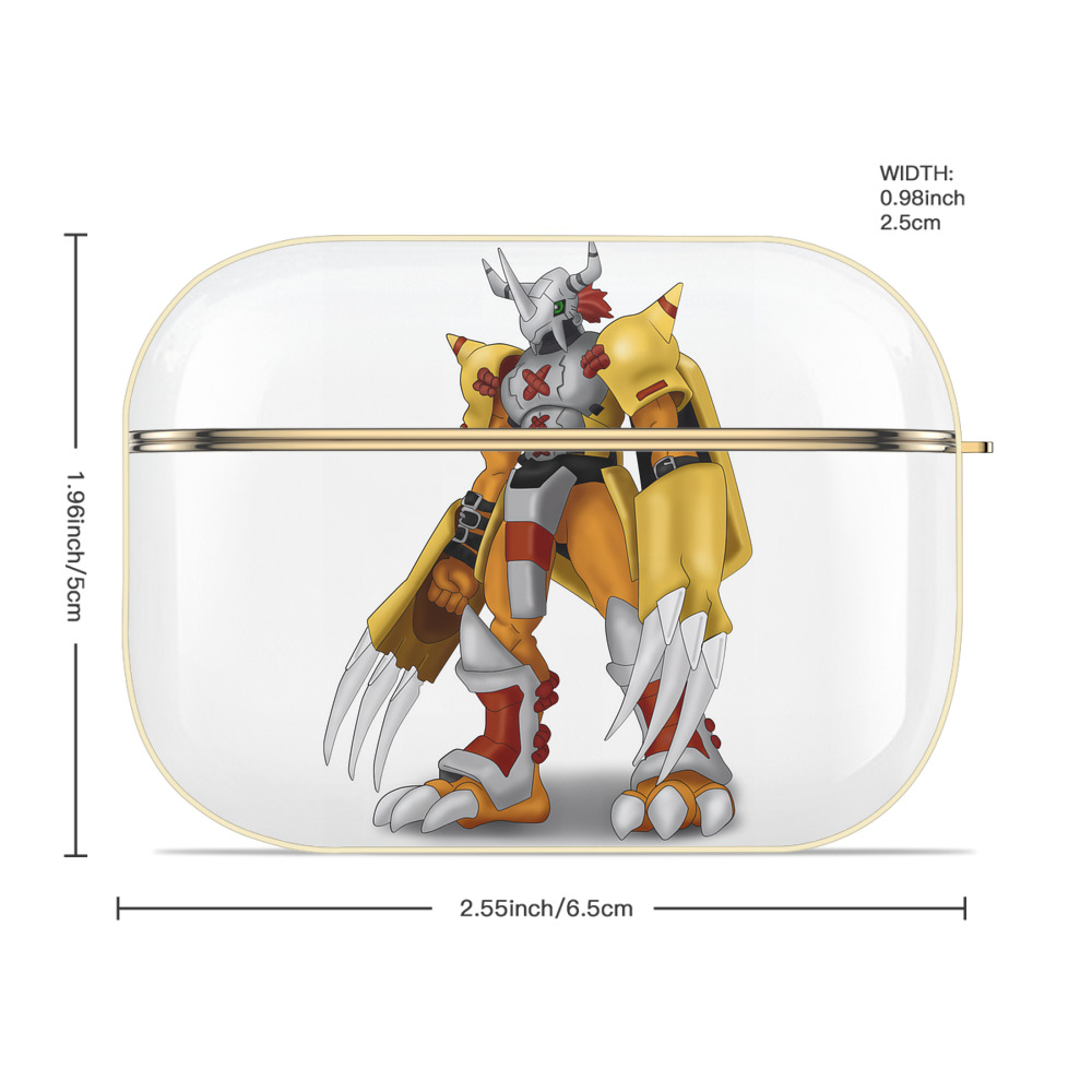 Digimon デジタルモンスター/デジモン 【AirPods Pro用】ハードシェル保護ケース｜耐衝撃・防指紋・カラビナ付き商品仕様