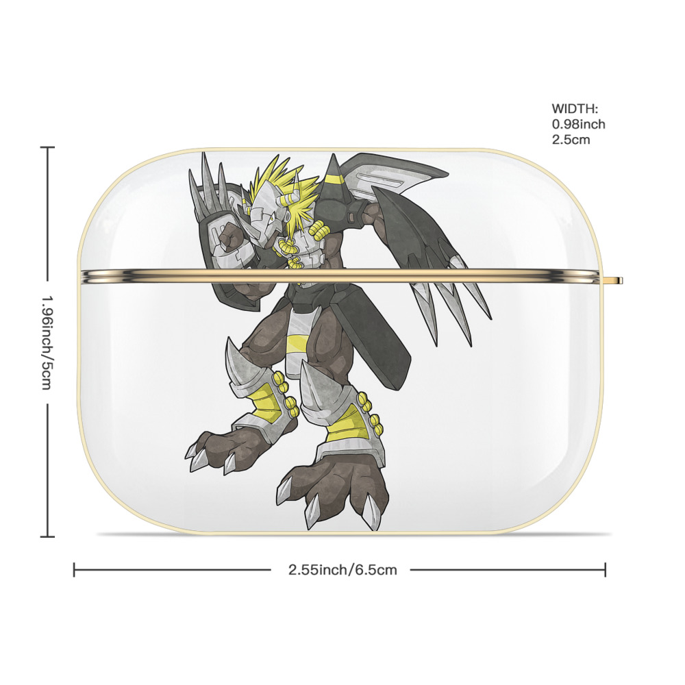 Digimon デジタルモンスター/デジモン 【AirPods Pro用】ハードシェル保護ケース｜耐衝撃・防指紋・カラビナ付き商品仕様