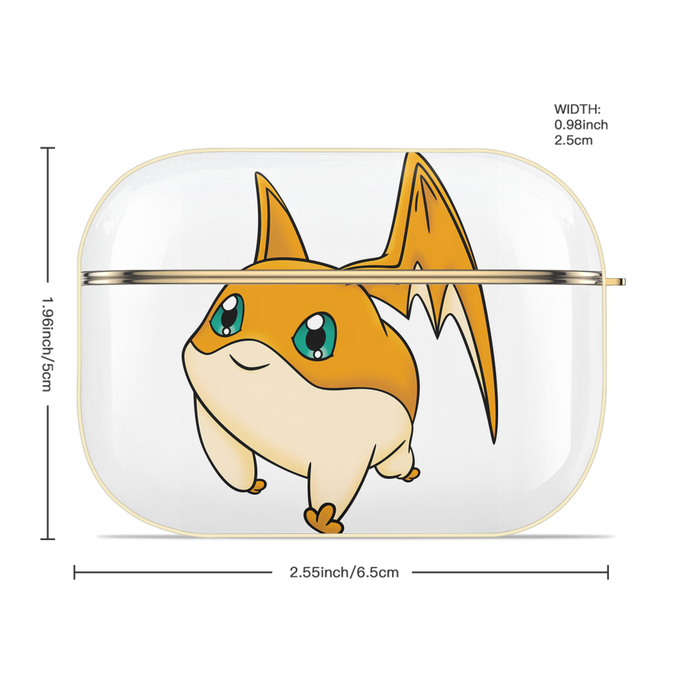 Digimon デジタルモンスター/デジモン 【AirPods Pro用】ハードシェル保護ケース｜耐衝撃・防指紋・カラビナ付き商品仕様