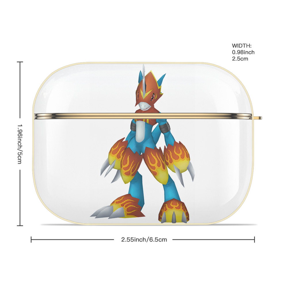 Digimon デジタルモンスター/デジモン 【AirPods Pro用】ハードシェル保護ケース｜耐衝撃・防指紋・カラビナ付き商品仕様