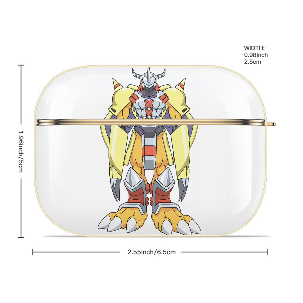 Digimon デジタルモンスター/デジモン 【AirPods Pro用】ハードシェル保護ケース｜耐衝撃・防指紋・カラビナ付き商品仕様