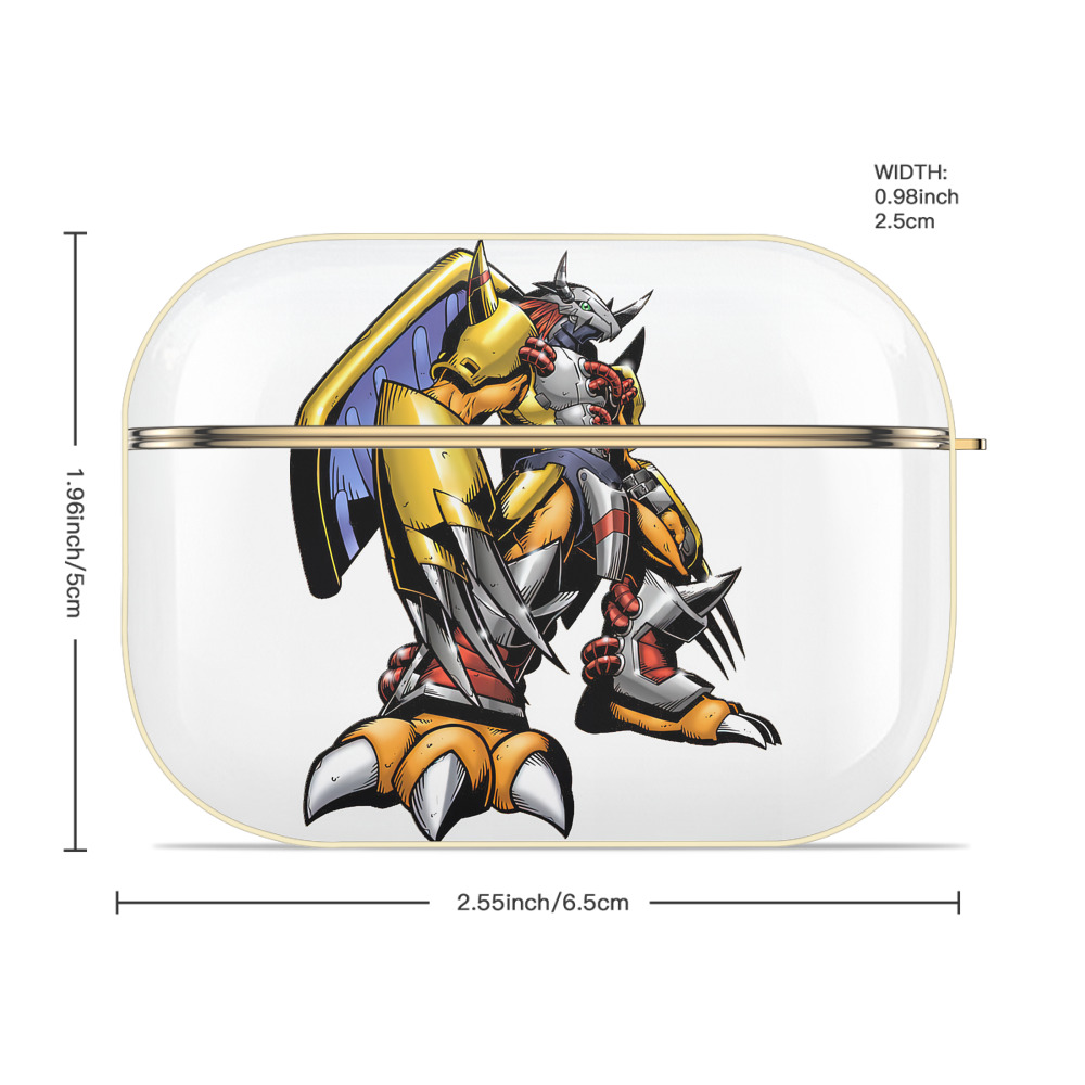 Digimon デジタルモンスター/デジモン 【AirPods Pro用】ハードシェル保護ケース｜耐衝撃・防指紋・カラビナ付き商品仕様