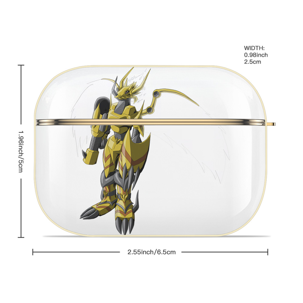 Digimon デジタルモンスター/デジモン 【AirPods Pro用】ハードシェル保護ケース｜耐衝撃・防指紋・カラビナ付き商品仕様