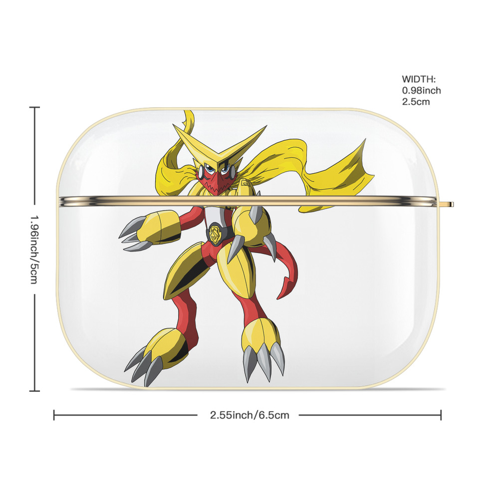 Digimon デジタルモンスター/デジモン 【AirPods Pro用】ハードシェル保護ケース｜耐衝撃・防指紋・カラビナ付き商品仕様
