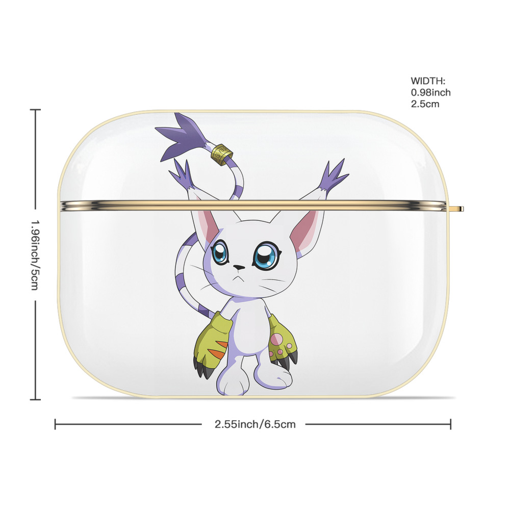 Digimon デジタルモンスター/デジモン 【AirPods Pro用】ハードシェル保護ケース｜耐衝撃・防指紋・カラビナ付き商品仕様