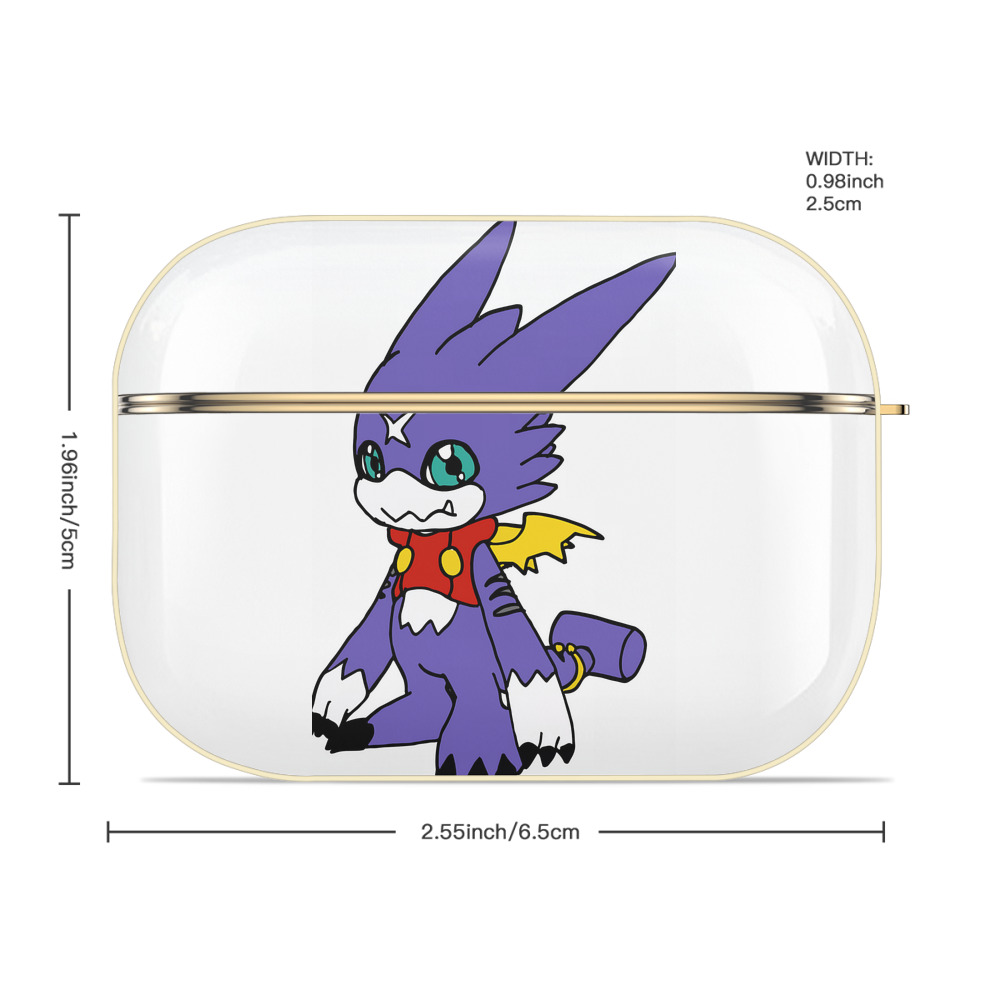 Digimon デジタルモンスター/デジモン 【AirPods Pro用】ハードシェル保護ケース｜耐衝撃・防指紋・カラビナ付き商品仕様