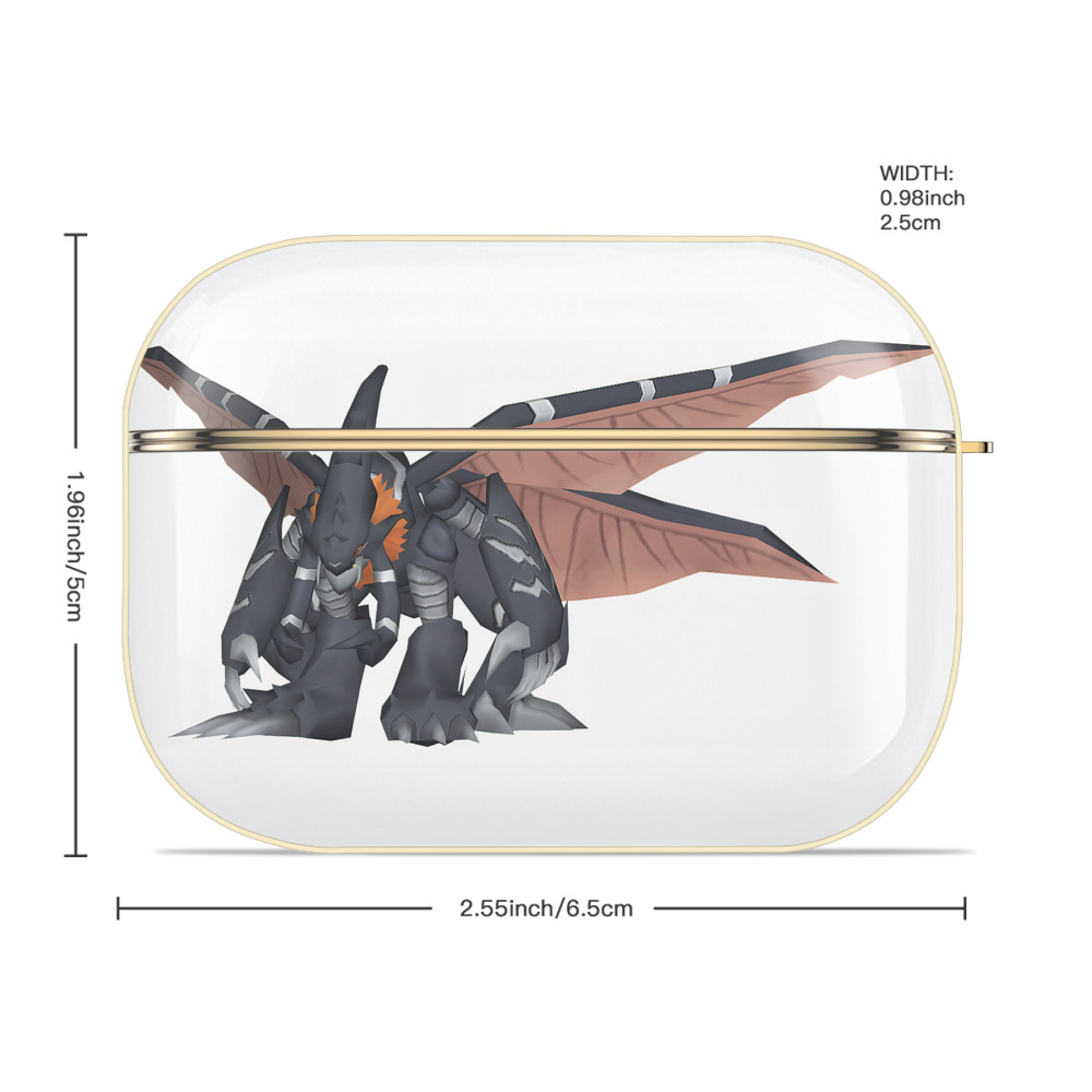 Digimon デジタルモンスター/デジモン 【AirPods Pro用】ハードシェル保護ケース｜耐衝撃・防指紋・カラビナ付き商品仕様