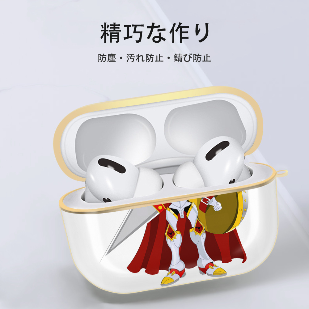 Digimon デジタルモンスター/デジモン 【AirPods Pro用】ハードシェル保護ケース｜耐衝撃・防指紋・カラビナ付き商品仕様