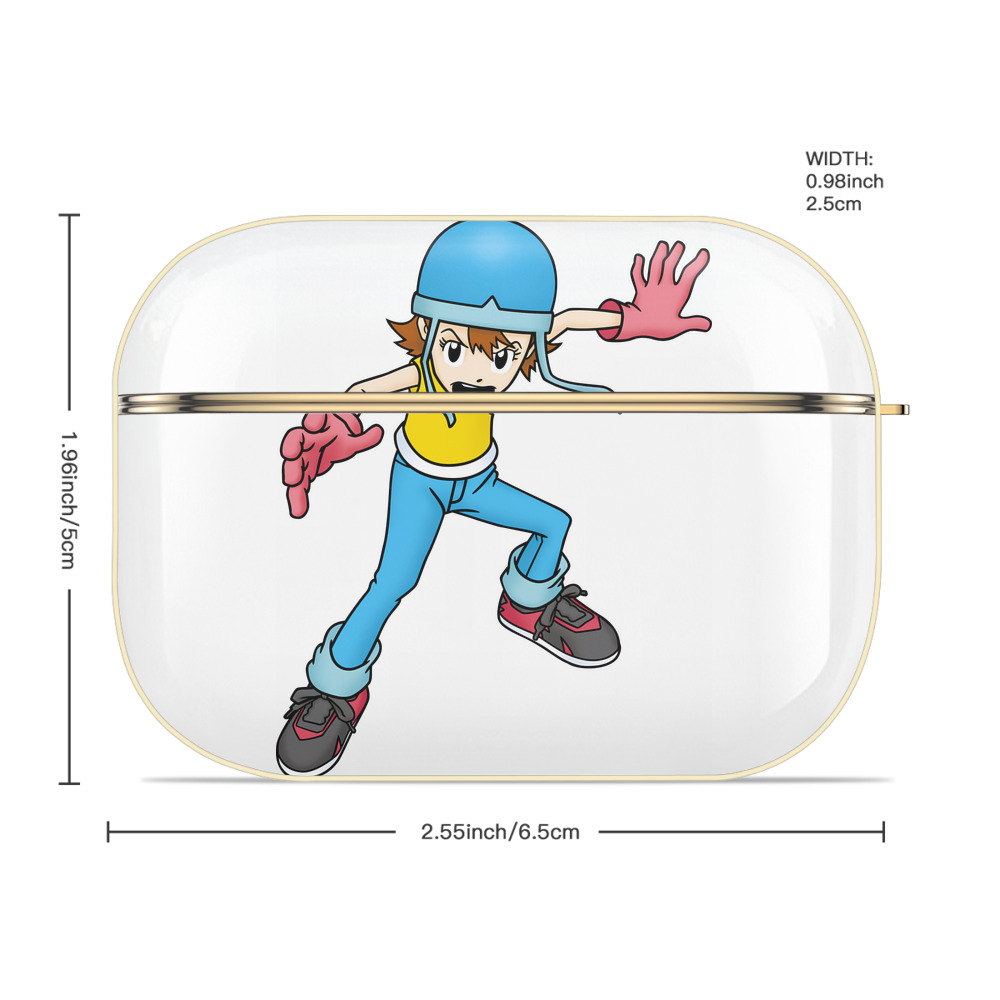 Digimon デジタルモンスター/デジモン 【AirPods Pro用】ハードシェル保護ケース｜耐衝撃・防指紋・カラビナ付き商品仕様
