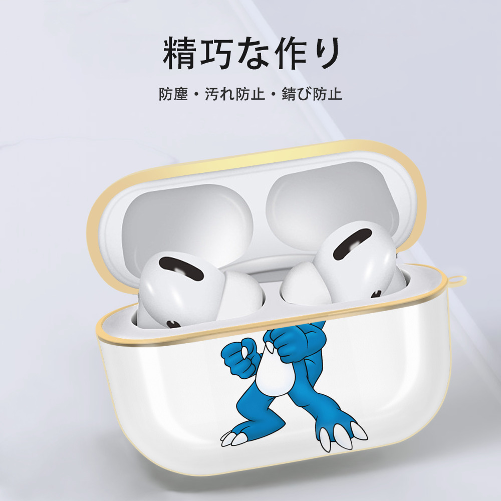 Digimon デジタルモンスター/デジモン 【AirPods Pro用】ハードシェル保護ケース｜耐衝撃・防指紋・カラビナ付き商品仕様