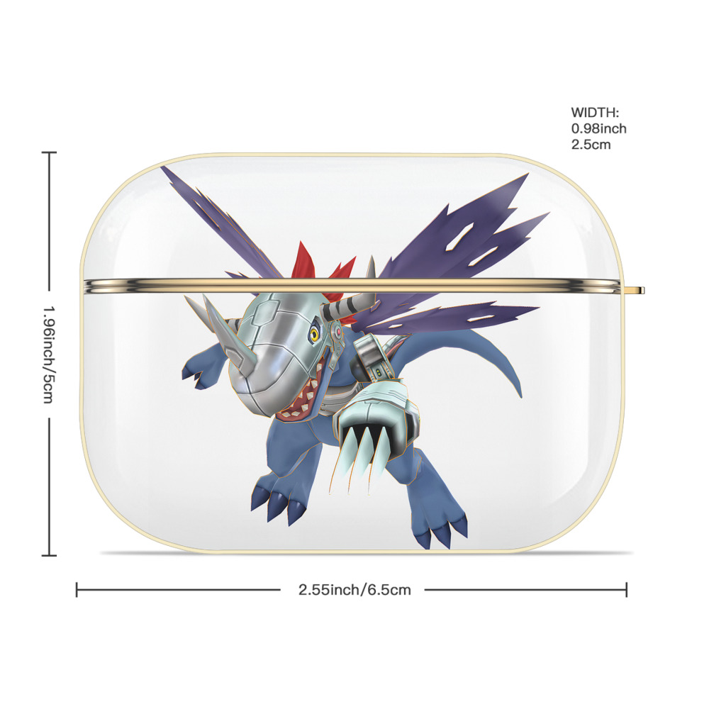 Digimon デジタルモンスター/デジモン 【AirPods Pro用】ハードシェル保護ケース｜耐衝撃・防指紋・カラビナ付き商品仕様