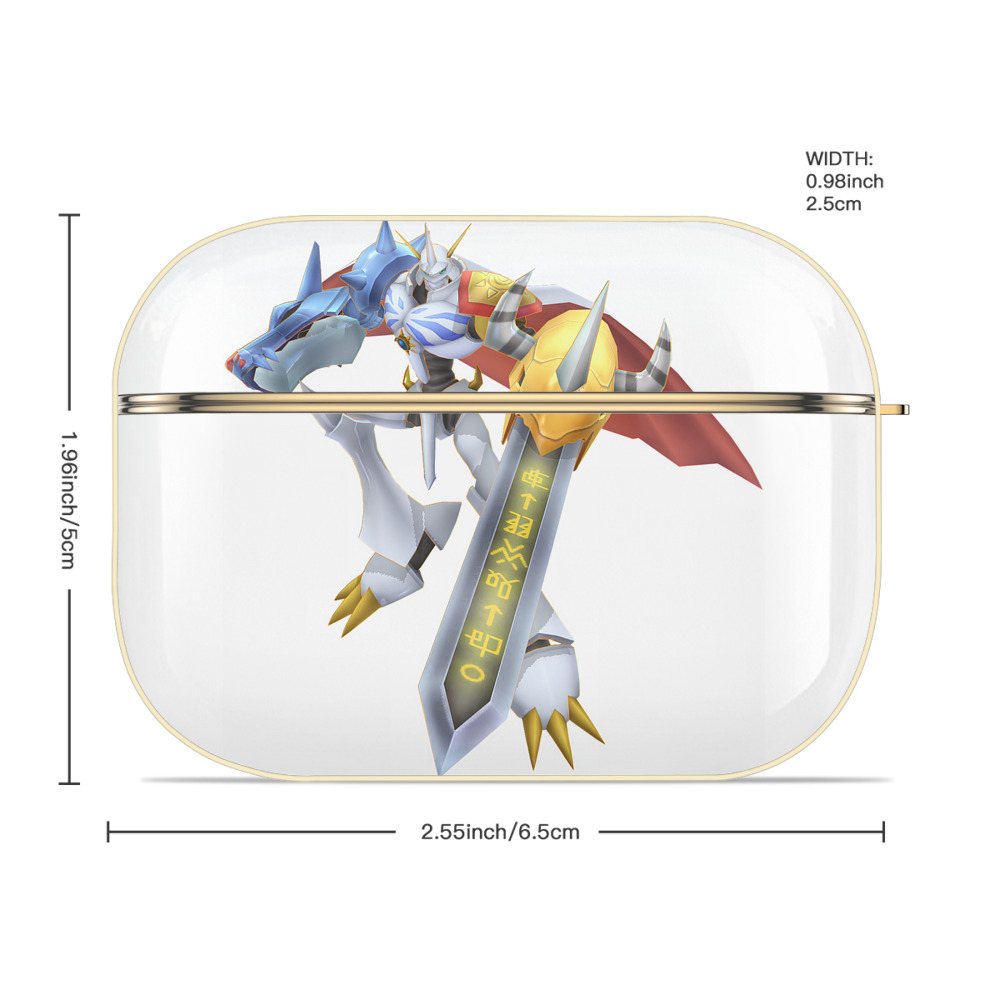 Digimon デジタルモンスター/デジモン 【AirPods Pro用】ハードシェル保護ケース｜耐衝撃・防指紋・カラビナ付き商品仕様