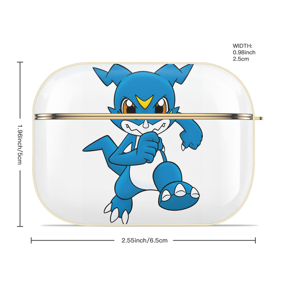 Digimon デジタルモンスター/デジモン 【AirPods Pro用】ハードシェル保護ケース｜耐衝撃・防指紋・カラビナ付き商品仕様