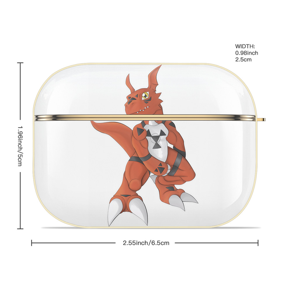 Digimon デジタルモンスター/デジモン 【AirPods Pro用】ハードシェル保護ケース｜耐衝撃・防指紋・カラビナ付き商品仕様