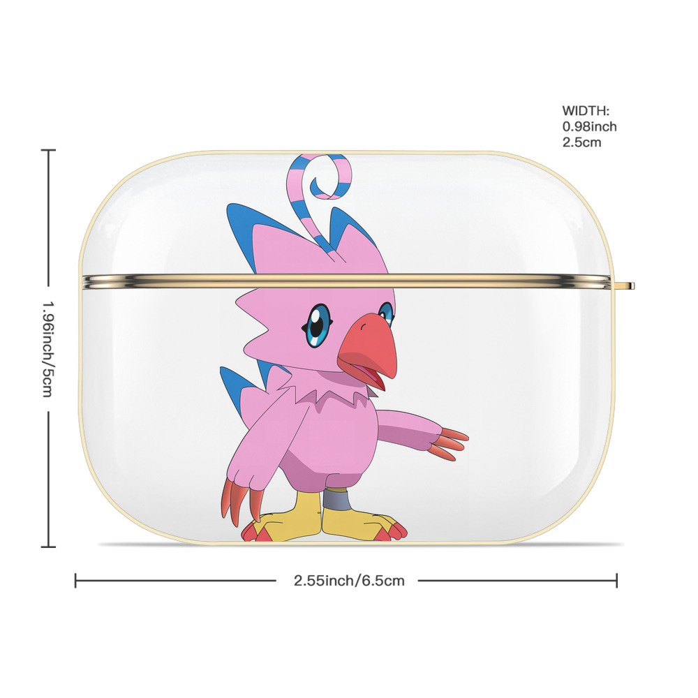 Digimon デジタルモンスター/デジモン 【AirPods Pro用】ハードシェル保護ケース｜耐衝撃・防指紋・カラビナ付き商品仕様