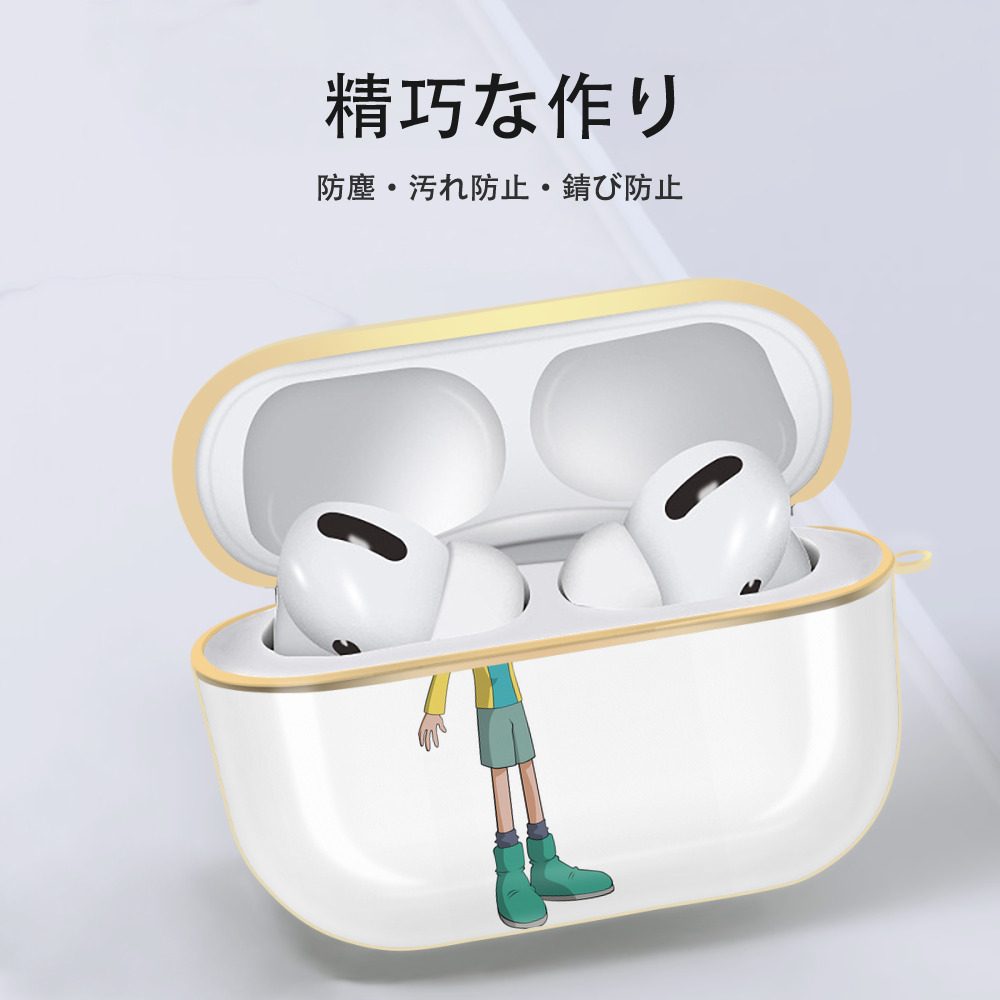 Digimon デジタルモンスター/デジモン 【AirPods Pro用】ハードシェル保護ケース｜耐衝撃・防指紋・カラビナ付き商品仕様