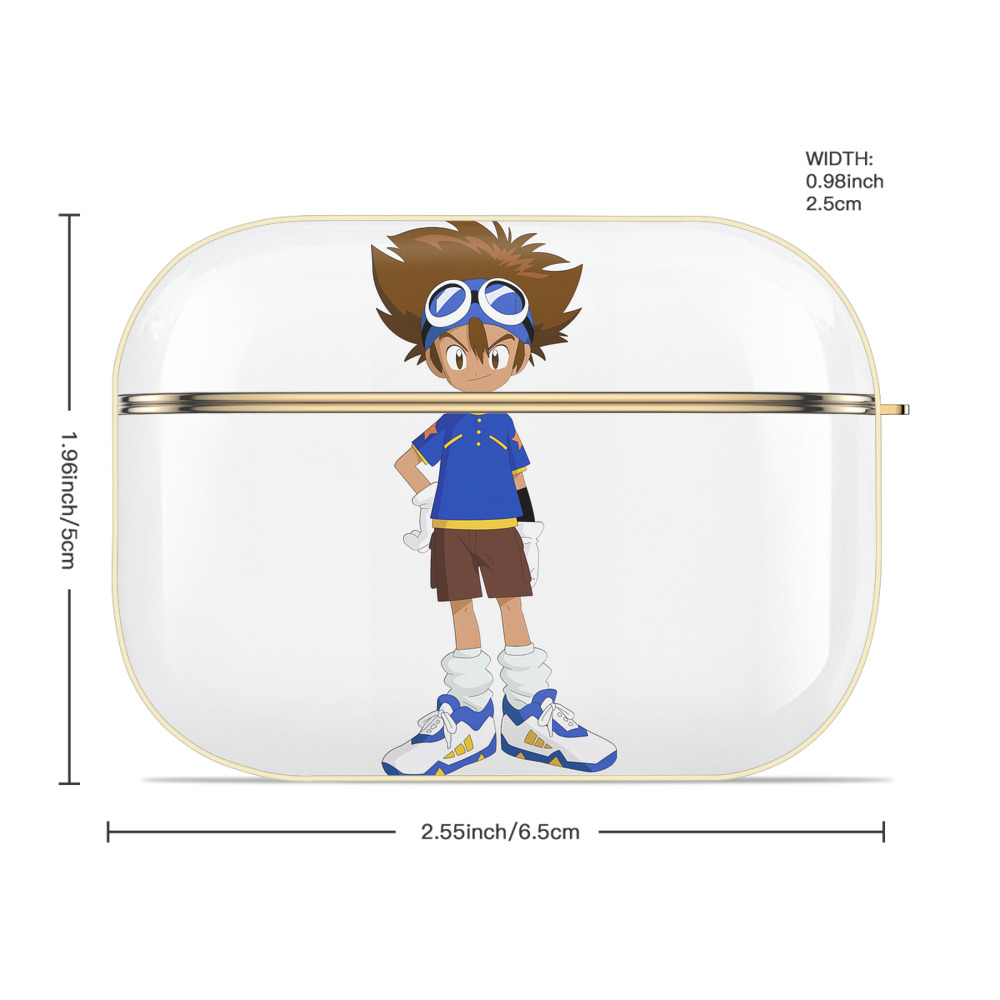 Digimon デジタルモンスター/デジモン 【AirPods Pro用】ハードシェル保護ケース｜耐衝撃・防指紋・カラビナ付き商品仕様