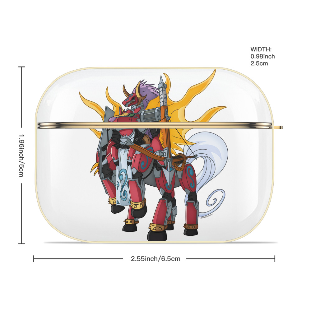Digimon デジタルモンスター/デジモン 【AirPods Pro用】ハードシェル保護ケース｜耐衝撃・防指紋・カラビナ付き商品仕様