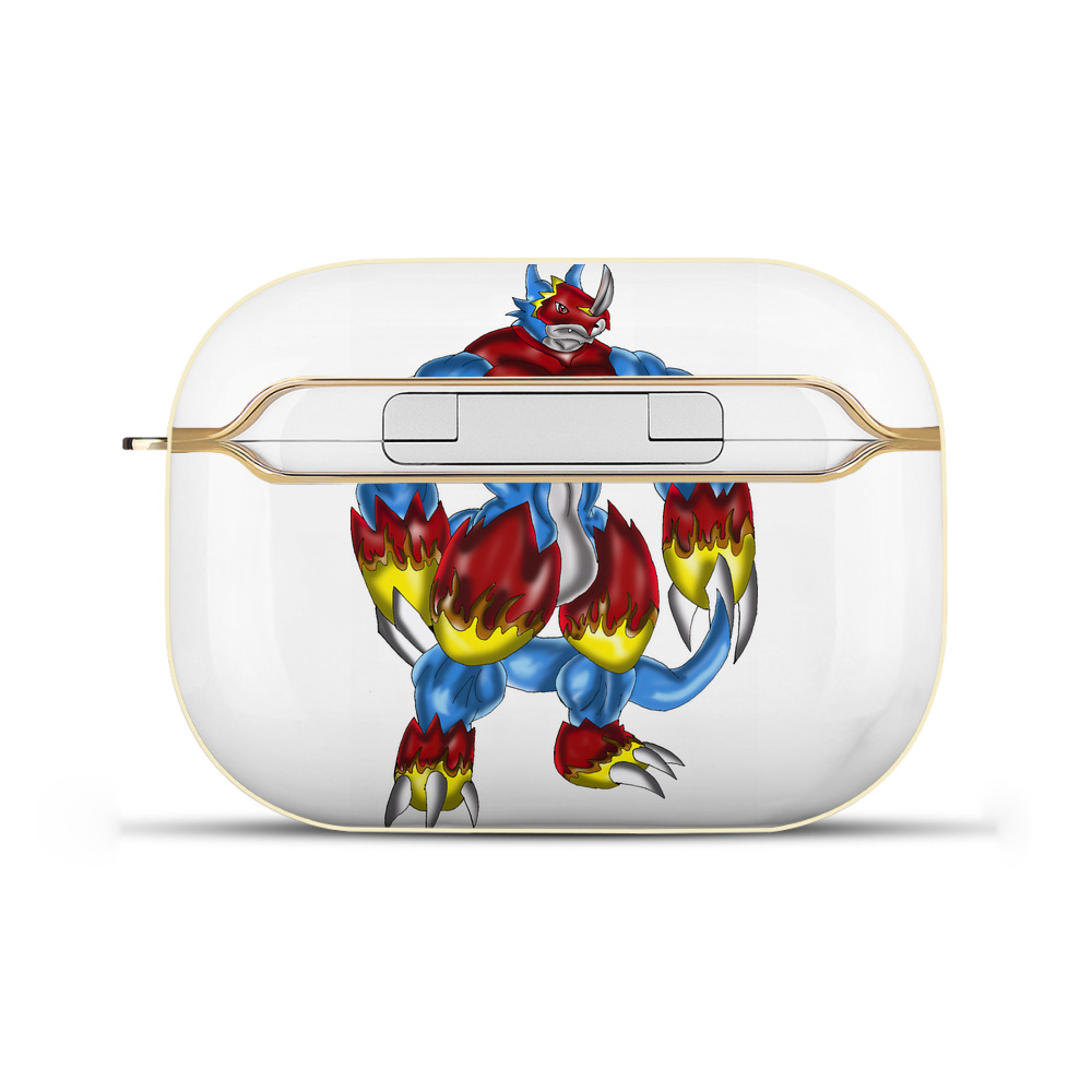（画像用） Digimon デジタルモンスター/デジモン 【AirPods Pro用】ハードシェル保護ケース｜耐衝撃・防指紋・カラビナ付き商品仕様