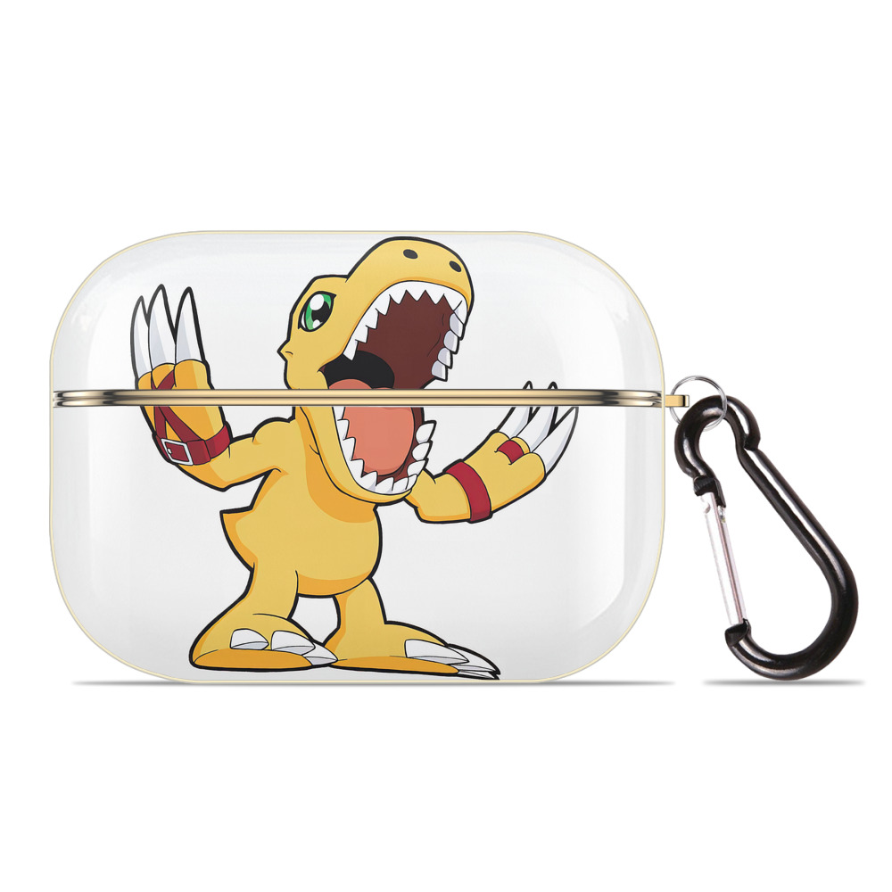 （画像用） Digimon デジタルモンスター/デジモン 【AirPods Pro用】ハードシェル保護ケース｜耐衝撃・防指紋・カラビナ付き商品仕様