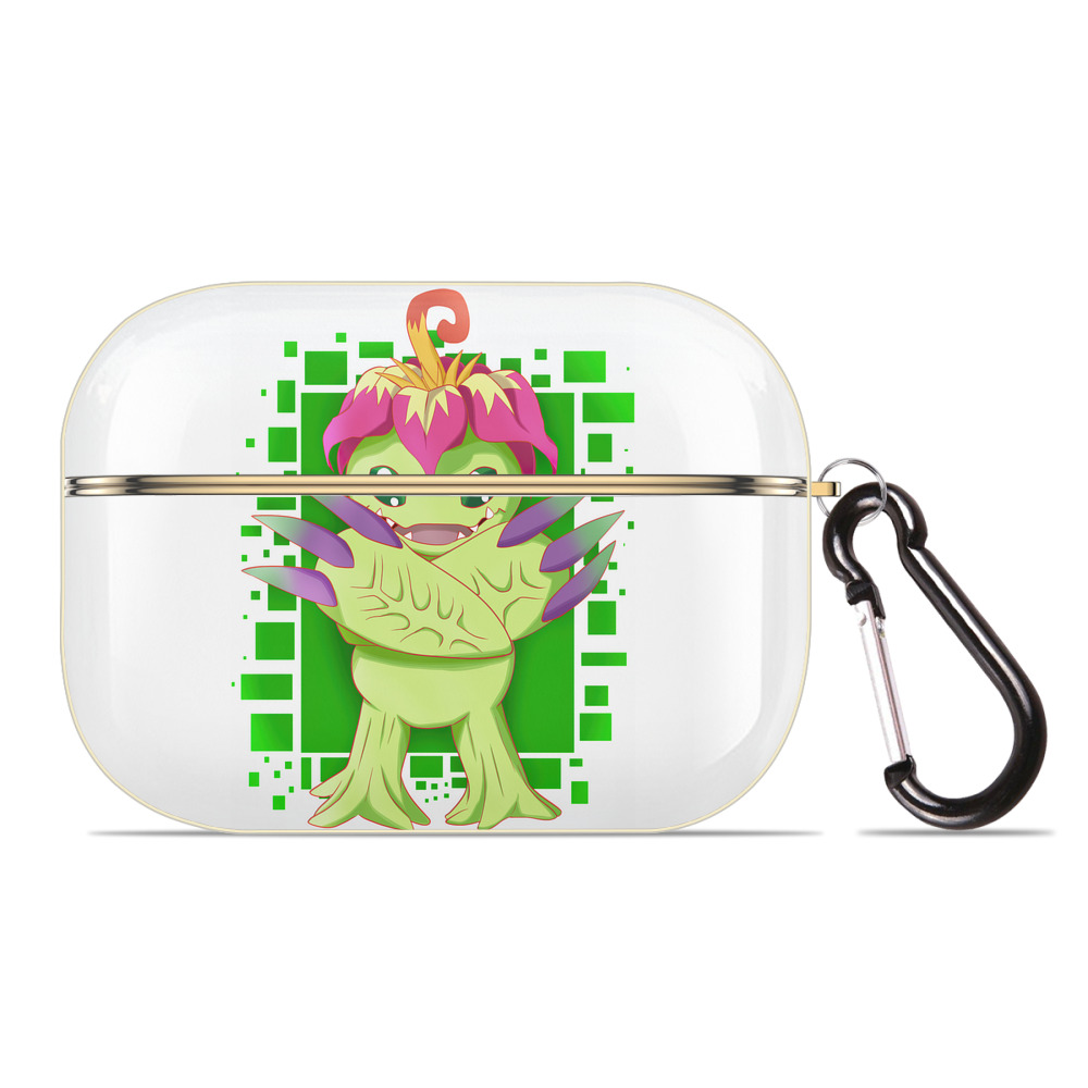 （画像用） Digimon デジタルモンスター/デジモン 【AirPods Pro用】ハードシェル保護ケース｜耐衝撃・防指紋・カラビナ付き商品仕様