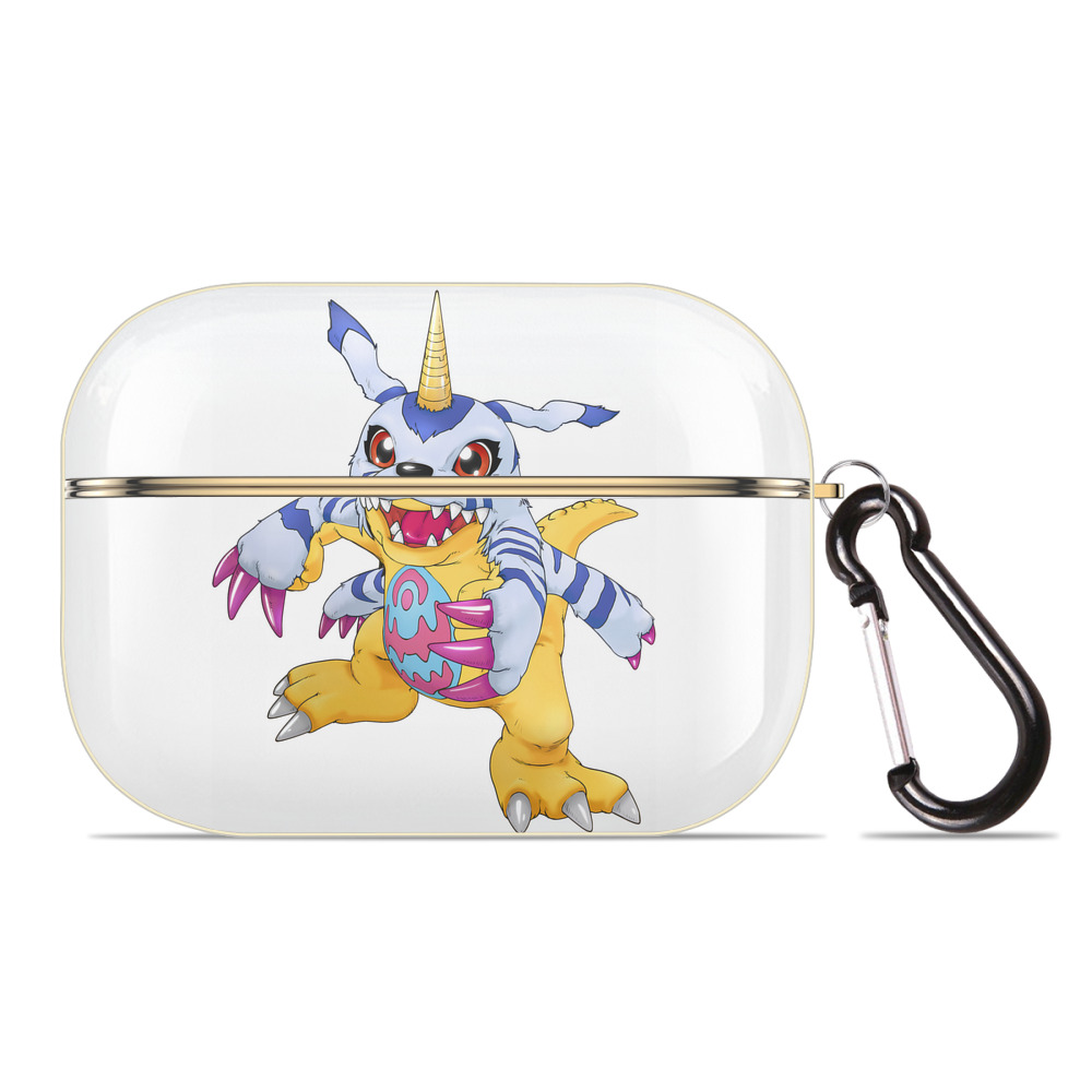 （画像用） Digimon デジタルモンスター/デジモン 【AirPods Pro用】ハードシェル保護ケース｜耐衝撃・防指紋・カラビナ付き商品仕様