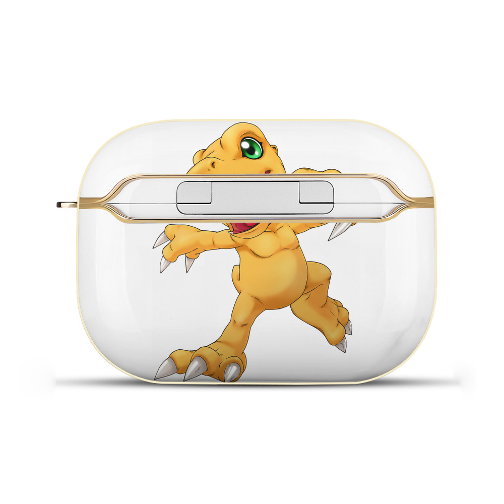 （画像用） Digimon デジタルモンスター/デジモン 【AirPods Pro用】ハードシェル保護ケース｜耐衝撃・防指紋・カラビナ付き商品仕様