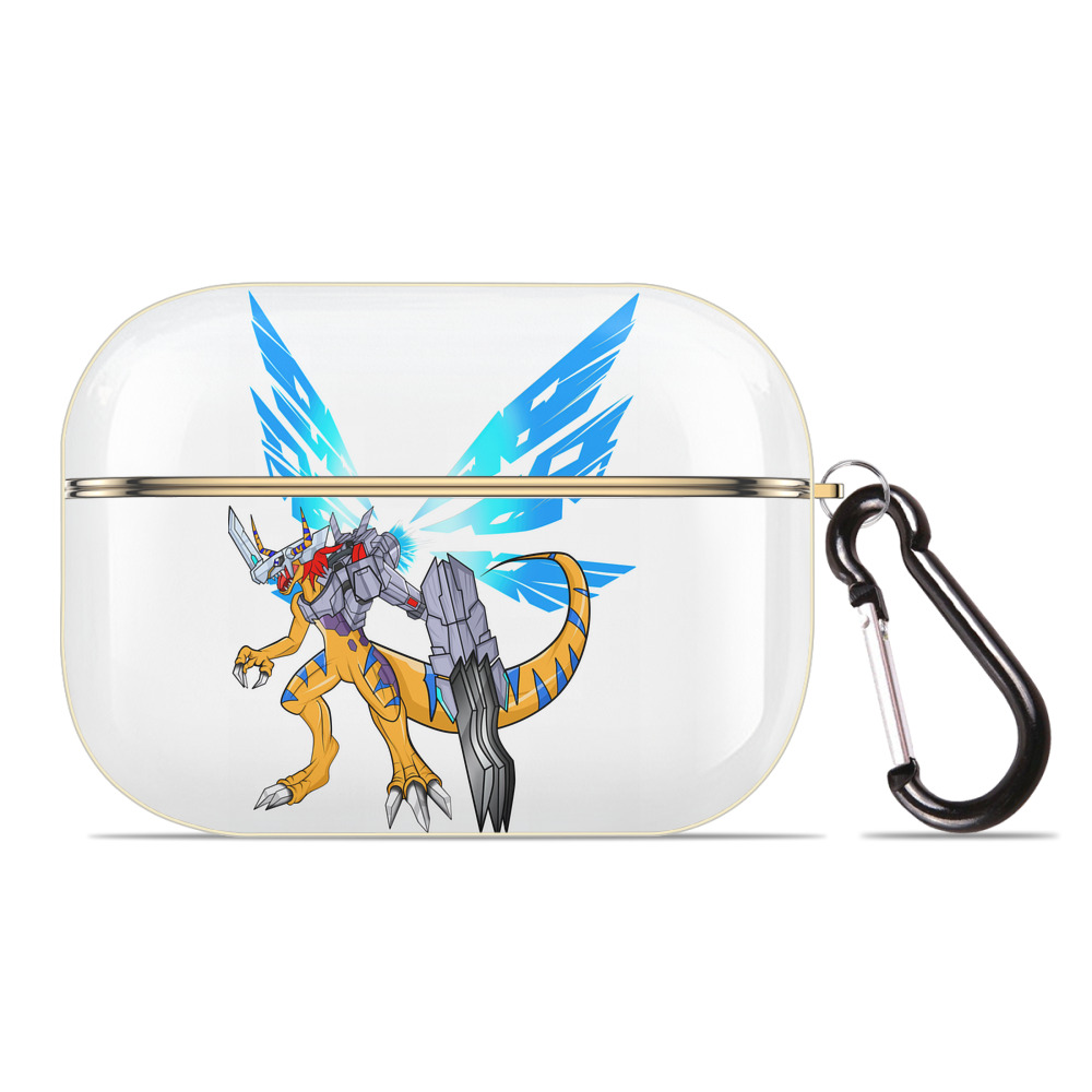 （画像用） Digimon デジタルモンスター/デジモン 【AirPods Pro用】ハードシェル保護ケース｜耐衝撃・防指紋・カラビナ付き商品仕様