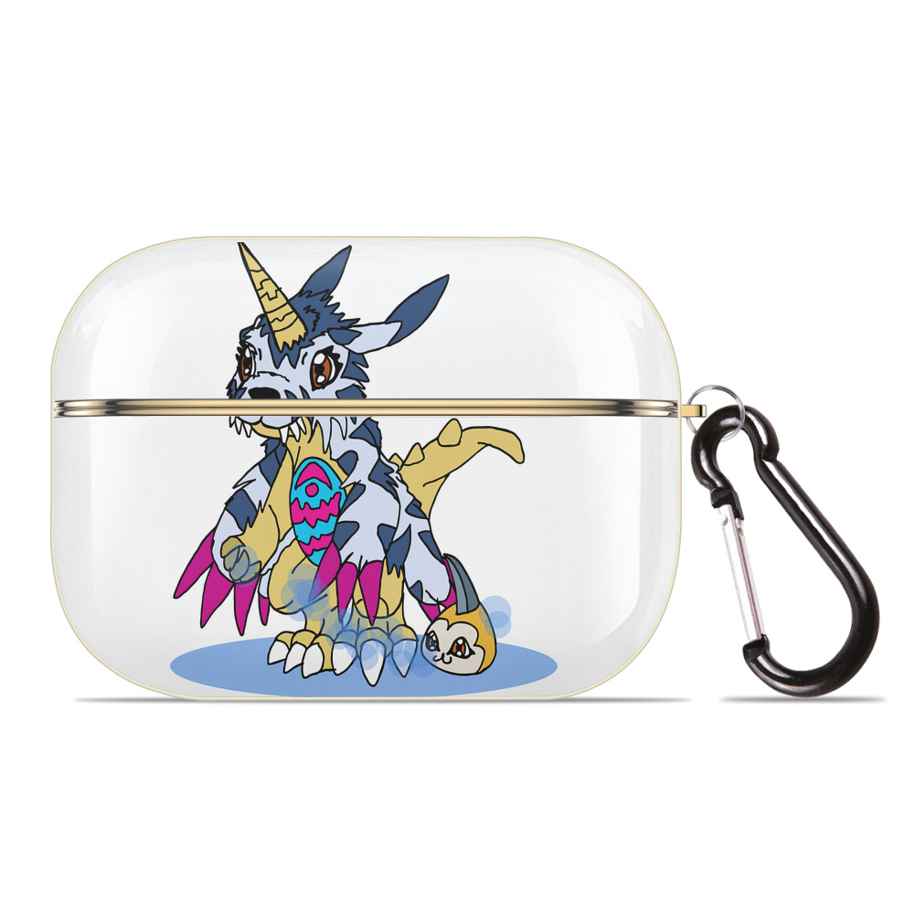 （画像用） Digimon デジタルモンスター/デジモン 【AirPods Pro用】ハードシェル保護ケース｜耐衝撃・防指紋・カラビナ付き商品仕様