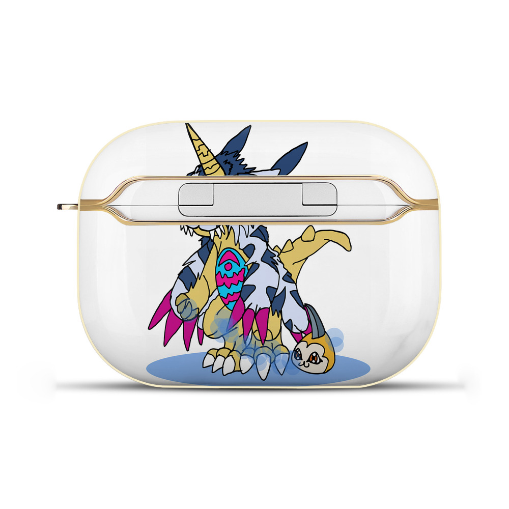 （画像用） Digimon デジタルモンスター/デジモン 【AirPods Pro用】ハードシェル保護ケース｜耐衝撃・防指紋・カラビナ付き商品仕様