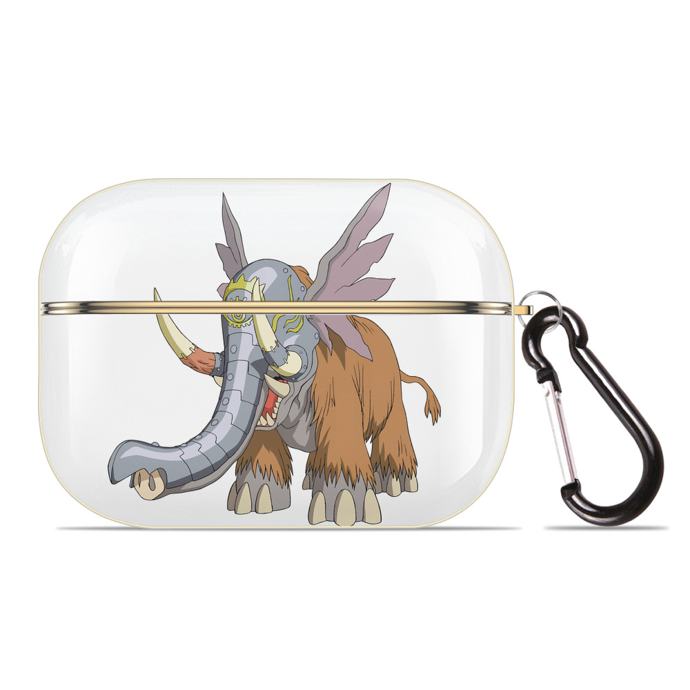 （画像用） Digimon デジタルモンスター/デジモン 【AirPods Pro用】ハードシェル保護ケース｜耐衝撃・防指紋・カラビナ付き商品仕様