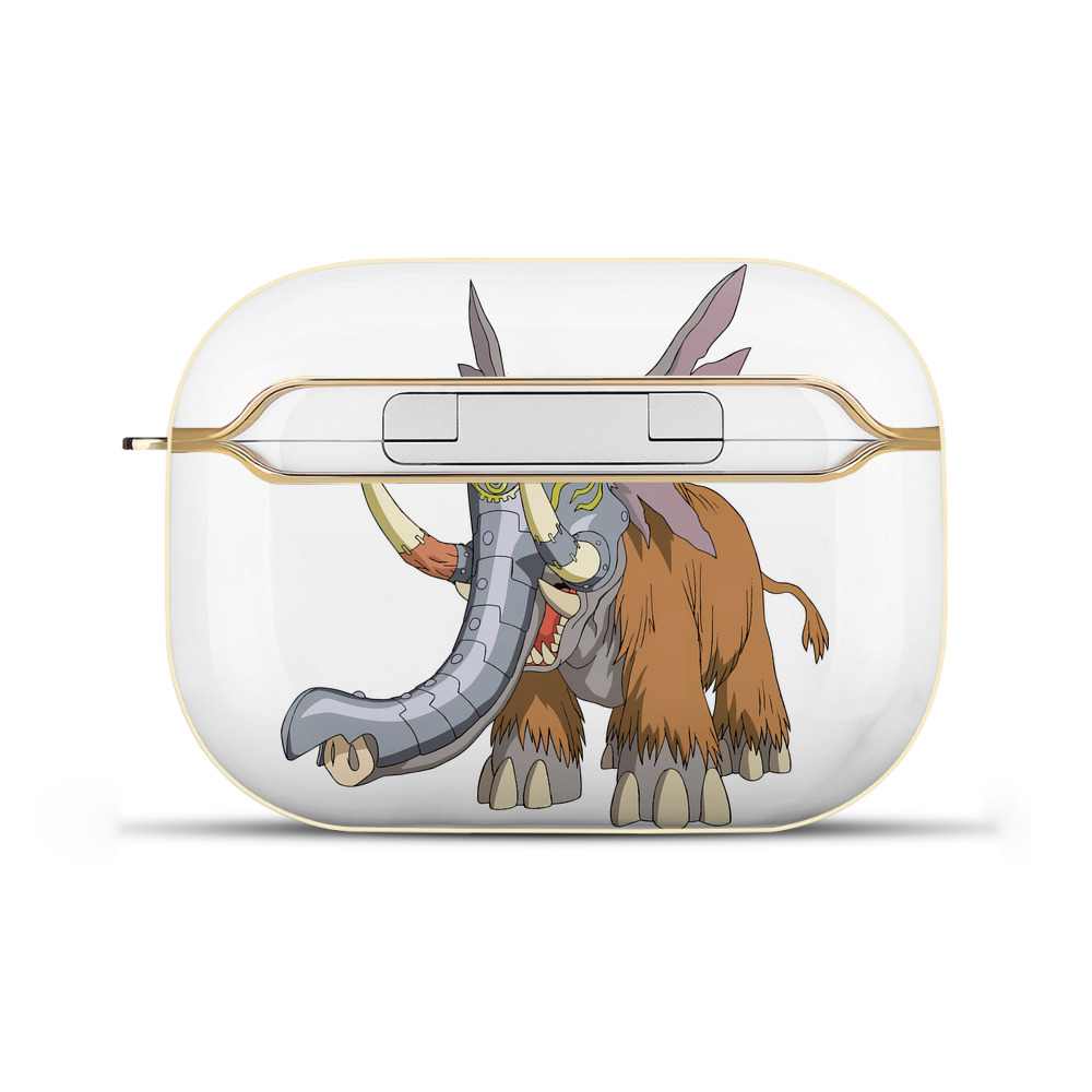 （画像用） Digimon デジタルモンスター/デジモン 【AirPods Pro用】ハードシェル保護ケース｜耐衝撃・防指紋・カラビナ付き商品仕様