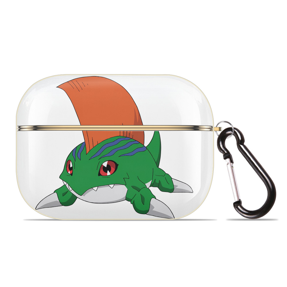 （画像用） Digimon デジタルモンスター/デジモン 【AirPods Pro用】ハードシェル保護ケース｜耐衝撃・防指紋・カラビナ付き商品仕様