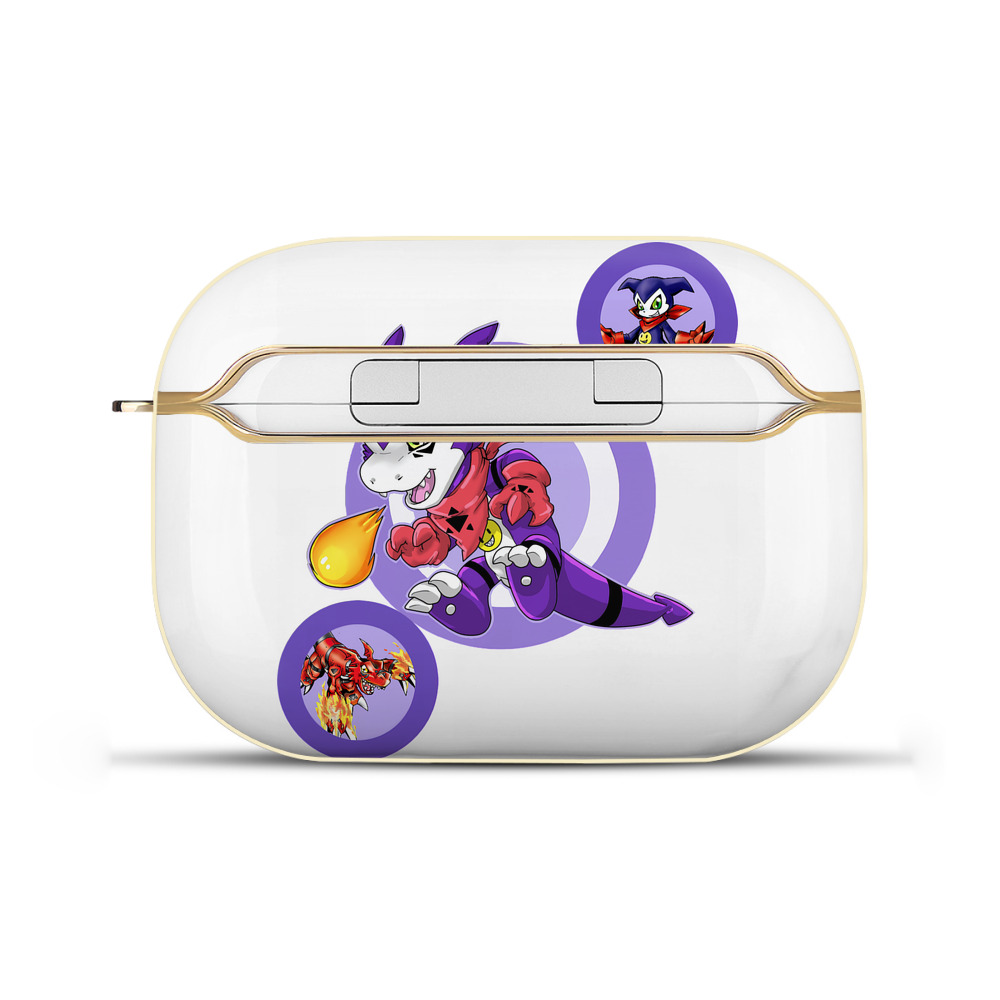 （画像用） Digimon デジタルモンスター/デジモン 【AirPods Pro用】ハードシェル保護ケース｜耐衝撃・防指紋・カラビナ付き商品仕様