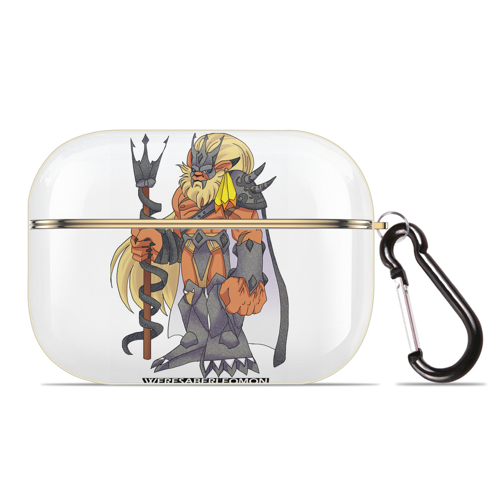 （画像用） Digimon デジタルモンスター/デジモン 【AirPods Pro用】ハードシェル保護ケース｜耐衝撃・防指紋・カラビナ付き商品仕様