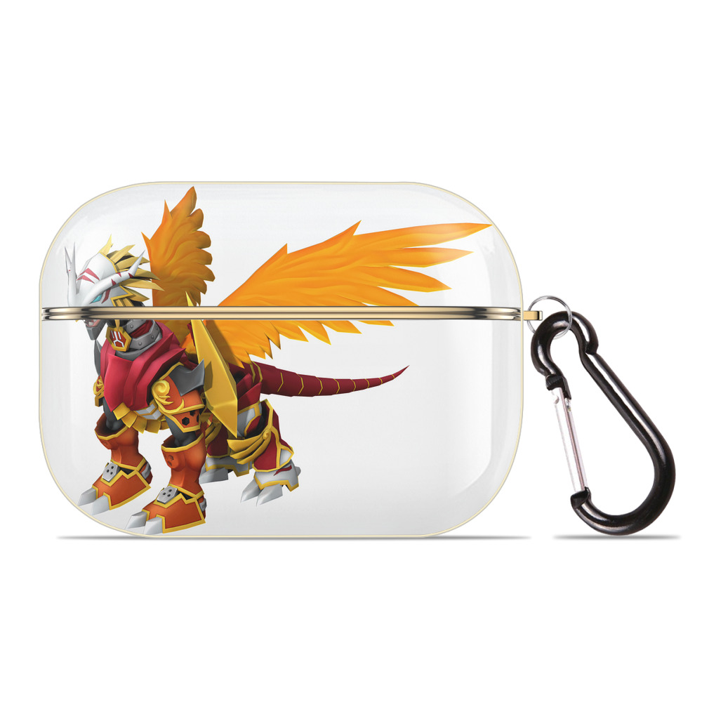 （画像用） Digimon デジタルモンスター/デジモン 【AirPods Pro用】ハードシェル保護ケース｜耐衝撃・防指紋・カラビナ付き商品仕様