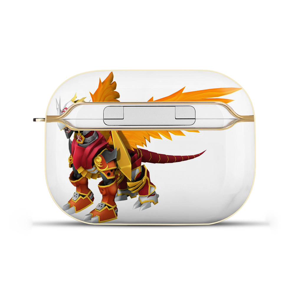 （画像用） Digimon デジタルモンスター/デジモン 【AirPods Pro用】ハードシェル保護ケース｜耐衝撃・防指紋・カラビナ付き商品仕様