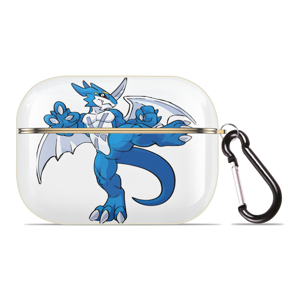 （画像用） Digimon デジタルモンスター/デジモン 【AirPods Pro用】ハードシェル保護ケース｜耐衝撃・防指紋・カラビナ付き商品仕様