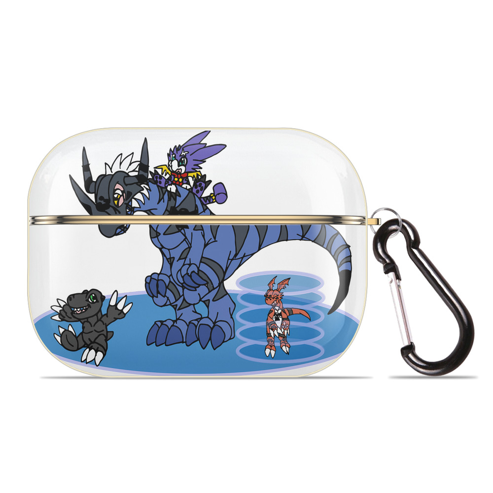 （画像用） Digimon デジタルモンスター/デジモン 【AirPods Pro用】ハードシェル保護ケース｜耐衝撃・防指紋・カラビナ付き商品仕様