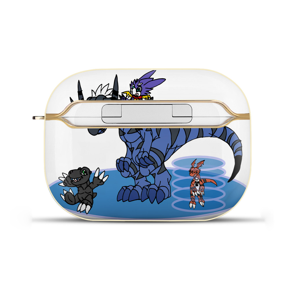 （画像用） Digimon デジタルモンスター/デジモン 【AirPods Pro用】ハードシェル保護ケース｜耐衝撃・防指紋・カラビナ付き商品仕様