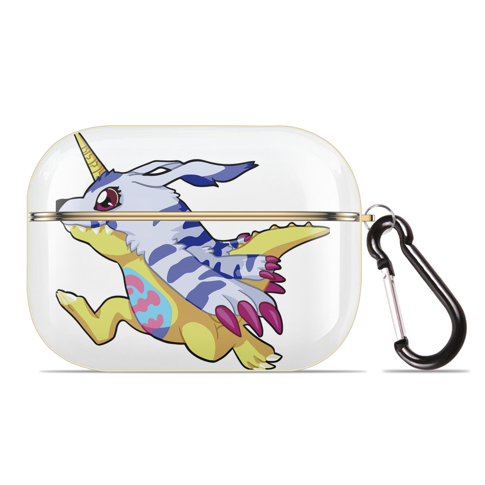 （画像用） Digimon デジタルモンスター/デジモン 【AirPods Pro用】ハードシェル保護ケース｜耐衝撃・防指紋・カラビナ付き商品仕様