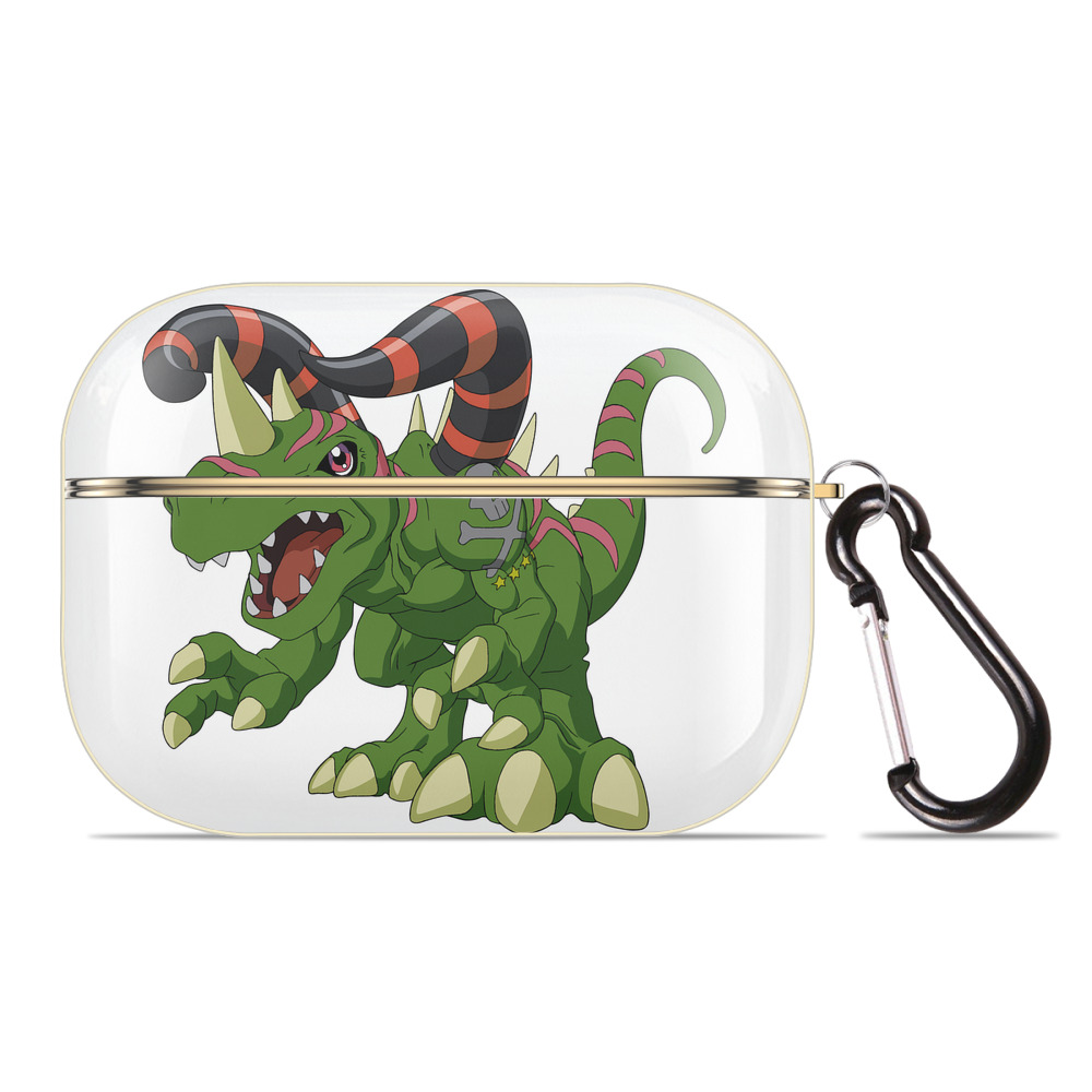 （画像用） Digimon デジタルモンスター/デジモン 【AirPods Pro用】ハードシェル保護ケース｜耐衝撃・防指紋・カラビナ付き商品仕様