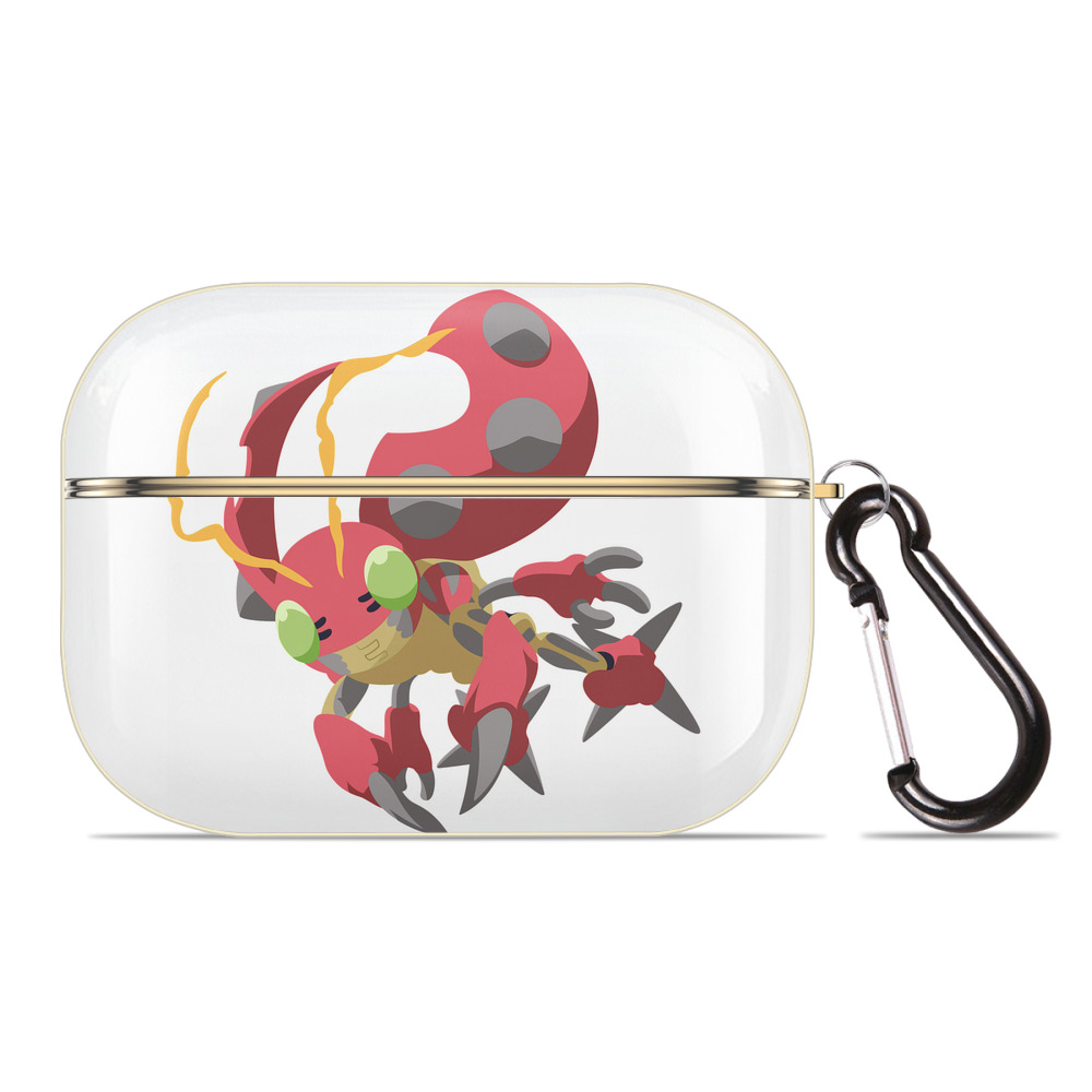 （画像用） Digimon デジタルモンスター/デジモン 【AirPods Pro用】ハードシェル保護ケース｜耐衝撃・防指紋・カラビナ付き商品仕様