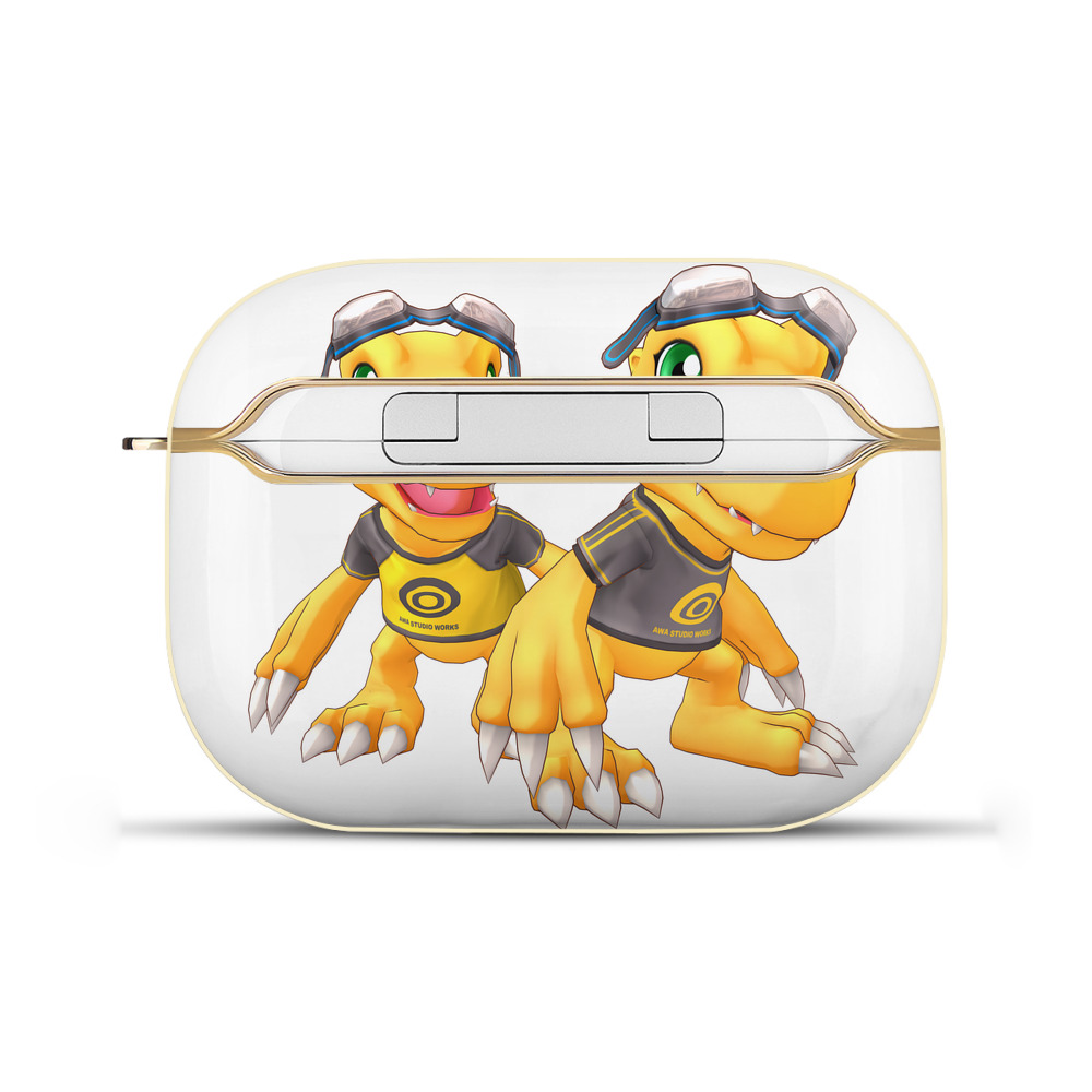 （画像用） Digimon デジタルモンスター/デジモン 【AirPods Pro用】ハードシェル保護ケース｜耐衝撃・防指紋・カラビナ付き商品仕様